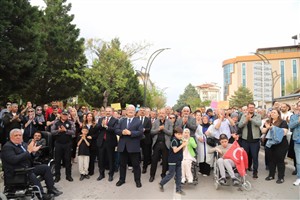 Aksaray’da Engelliler Haftası kapsamında farkındalık yürüyüşü düzenlendi