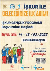 İŞKUR Gençlik Programı Başvuruları